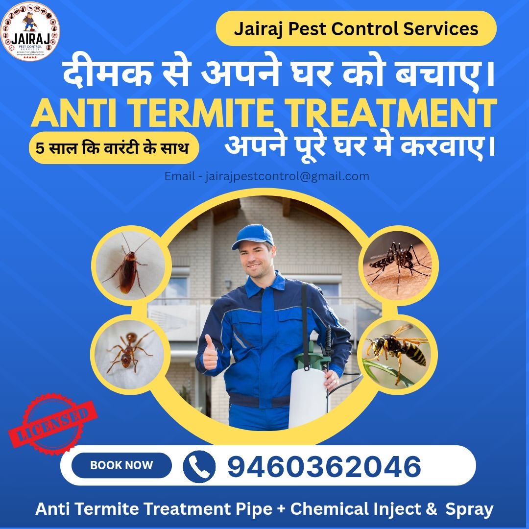 Best Pest Control Services Near Me in Chittorgarh - Call 9460362046 - 5 Year Warranty - Image 2