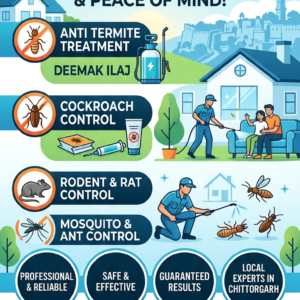 Top Pest Control Services in Chittorgarh - Call 9460362046 - चित्तौड़गढ़ में दीमक ट्रीटमेंट करवाने के लिए कॉल करे - जयराज पेस्ट कंट्रोल सर्विस